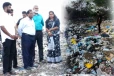 கீரிமலை குப்பை மேட்டு பகுதிக்கு நேரில் சென்ற வடக்கு ஆளுநர் தலைமையிலான குழு