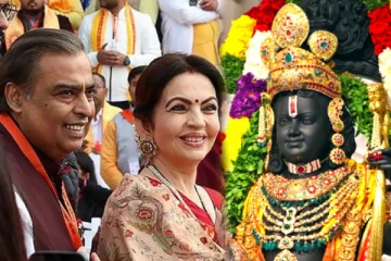 அம்பானி-நீதா தம்பதி அயோத்தி ராமருக்கு 33 கிலோ எடையில் தங்க-வைரகிரீடங்கள் கொடுத்தார்களா., உண்மை என்ன?