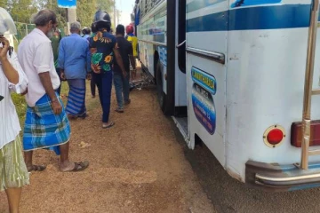 தமிழர் பகுதியில் 3 பிள்ளைகளின் தந்தை உயிரை பறித்த தனியார் பேருந்து!