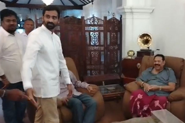 மஹிந்தவை பார்க்கச் சென்ற ஜீவன் தொண்டமான் | Jeevan Thondaman Meets Mahinda