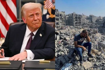 பாலஸ்தீன மக்கள் இனி ஒருபோதும் காஸாவுக்கு திரும்ப முடியாது... டொனால்டு ட்ரம்ப் திட்டவட்டம்