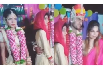 மணமேடையில் மாப்பிள்ளை செய்த காரியம் - கடுப்பான மணப்பெண்ணின் ரியாக்சனை பாருங்க..