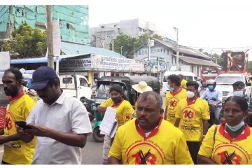 தமிழ் தேசிய மக்கள் முன்னணியின் வாகன பேரணி யாழினை வந்தடைந்தது (Video)