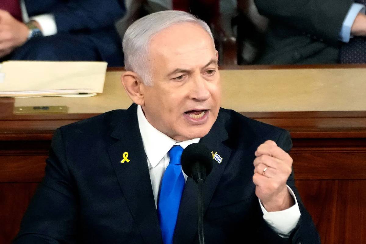 தனது ஆதரவால்தான் நெதன்யாகு வென்றாராம் : ட்ரம்ப் தற்பெருமை | Trump Claims Credit For Netanyahu Israel Election தனது ஆதரவால்தான் நெதன்யாகு வென்றாராம் : ட்ரம்ப் தற்பெருமை | Trump Claims Credit For Netanyahu Israel Election