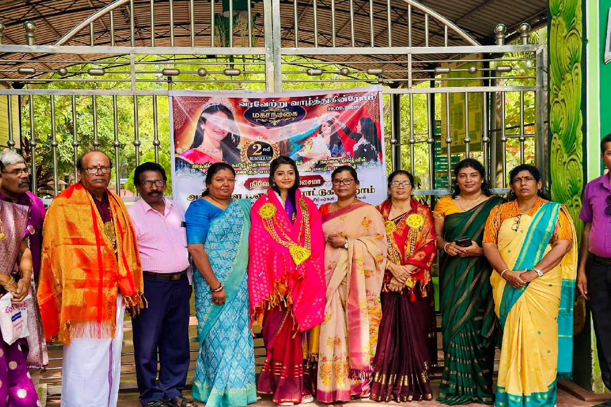 போராட்டம் திரைப்பட நடிகை நிவேதிகாவுக்கு பிரம்மாண்ட வரவேற்பு! | Ibc Tamil Porattam Actress Nivedhikah Rasaiah