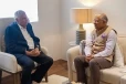 හිටපු ජනපති රනිල් හා මෙරට ඉන්දීය මහ කොමසාරිස් අතර හදිසි හමුවක්
