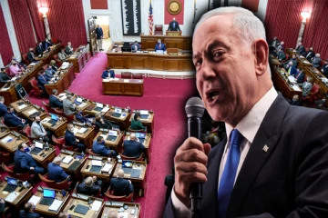 நெதன்யாகுவிற்கு எதிரான பிடியாணை : செனட்சபையால் நிறைவேற்றப்பட்ட சட்டம்