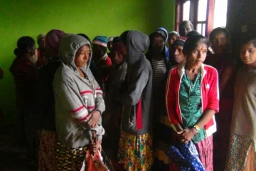 பத்தனை - மவுண்ட்வேர்ணன் தோட்டத்தில் மண்சரிவு :- பெண் ஒருவர் பலி(Video)