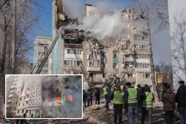 குடியிருப்பு கட்டிடங்களை குறிவைத்து ரஷ்யா தாக்குதல்: 3 குழந்தைகள் உட்பட 25 பேர் பலி | Russia Deadly Strike Kills 25 Including 3 Children