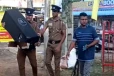 தியாக தீபம் திலீபனின் நினைவிடத்தில் அத்துமீறி நுழைந்து ஒலிபெருக்கி சாதனங்களை பிடுங்கி சென்ற பொலிஸார்