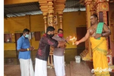தமிழ் அரசியல் கைதிகளின் விடுதலையை வலியுறுத்தி மட்டக்களப்பு மாணிக்கப்பிள்ளையார் ஆலயத்தில் விசேட வழிபாடு