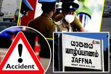 யாழில் இரு வாகனங்கள் ஒன்றுடன் ஒன்று மோதி விபத்து!