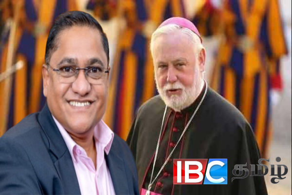 50வது ராஜதந்திர ஆண்டு விழா : இலங்கை வருகிறார் வத்திக்கான் வெளியுறவு அமைச்சர்