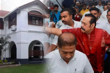 மகிந்த வீட்டுக்குள் மோதல்: கோட்டாபய விசுவாசியை தாக்க முயன்ற அமைச்சர்