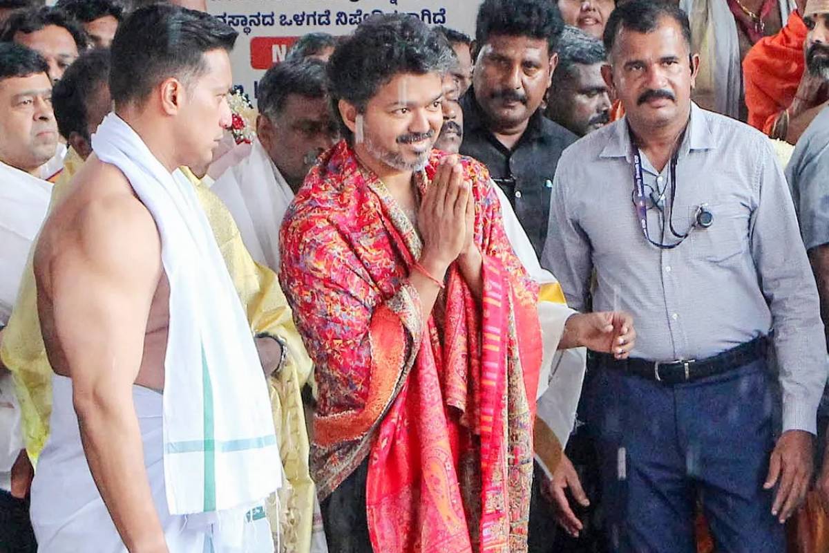மதுரை மீனாட்சி அம்மனை தரிசிக்க செல்லும் முதல்வர் விஜய் | Cm Vijay To Visit Madurai Meenakshi Temple Sep 28
