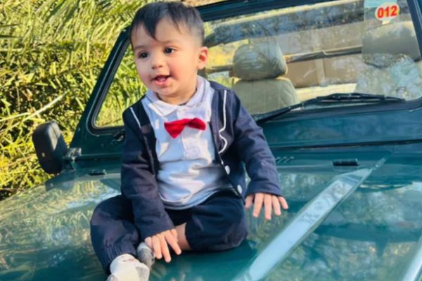12th student ran his car over 2 2-year-old baby in India