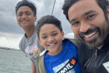 மகன்கள் உடன் அவதார் படம் பார்க்க வந்த தனுஷ்! வைரல் வீடியோ