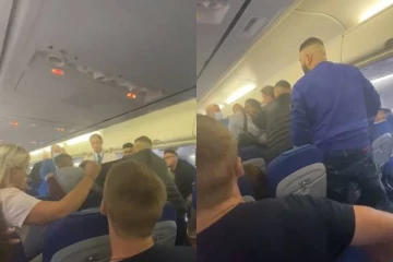 நடுவானில் நிறவெறியால் களேபரம்; பதறிய பயணிகள்!