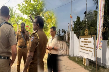 யாழ் தையிட்டி விகாரை காணி அளவீடு ; விகாராதிபதி அடாவடி! அமைச்சர் தலைமறைவு!