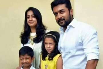 குடும்பத்துடன் நடிகர் சூர்யா எடுத்துக்கொண்ட செல்பி !  அவரின் மகன், மகள் எப்படி உள்ளார்கள் பாருங்க..