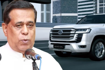 අමාත්‍ය නිමල් සිරිපාලගේ වාහනය ඩීසල් නැතුව නවතී..කොළඹින් ගෙන්න කියා බැන වදී..