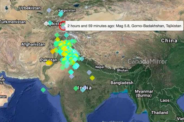 இன்று மற்றுமொரு நாட்டில் பயங்கர நில நடுக்கம் | Earthquake In Another Country Today