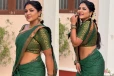 சீரியல் நடிகை ரேஷ்மா சேலையில் லேட்டஸ்ட் போட்டோஷூட்