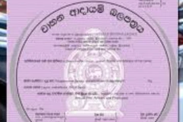 වාහන හිමිකරුවන්ට විශේෂ දැනුම්දීමක්..