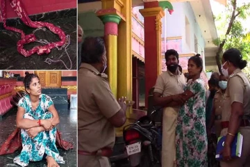 கோவிலில் மனைவியை கட்டுப்போட்டு ராணுவவீரர் செய்த காரியம்... கணவரை தண்டிக்க விடாமல் பொலிசாரை தடுத்த மனைவி