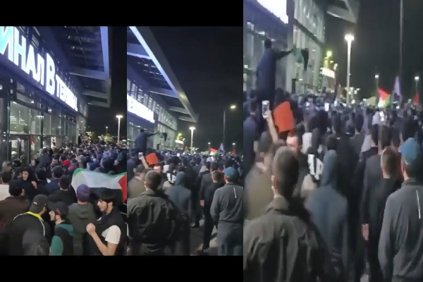 இஸ்ரேஸ் விமானத்தால் ரஸ்ய விமானநிலையத்தில் பரபரப்பு! | Israys Flight Caused Excitement Russian Airport