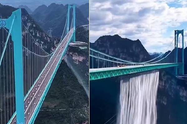 சீனாவின் பொறியியல் அதிசயம்! உலகின் உயரமான பாலம் அமைப்பு | China S World S Tallest Bridge Structure