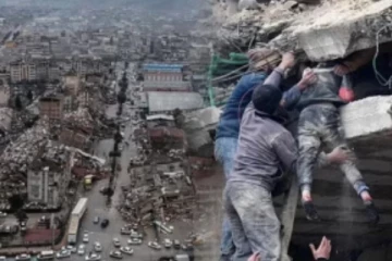 ප්‍රබල භූ කම්පනයෙන් මියගිය සංඛ්‍යාව 45,000 දක්වා ඉහළට.