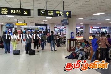 வெளிநாட்டிலிருந்து நாடு திரும்பிய இளைஞனுக்கு விமான நிலையத்தில் காத்திருந்த அதிர்ச்சி!