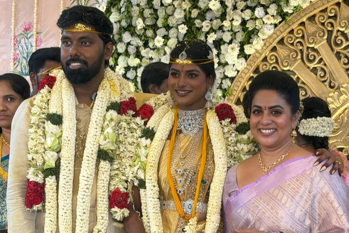 சீரியல் நடிகை வினுஷா தேவிக்கு திருமணம் முடிந்தது.. கல்யாண வீடியோ வெளியிட்ட நடிகை | Serial Actress Vinusha Devi Marriage
