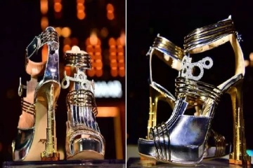 விண் கல்லால் அலங்காரம்..உலகின் விலை உயர்ந்த காலணி - மதிப்பு எவ்வளவு தெரியுமா?