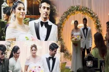 கோலாகலமாக நடந்த பிக்பாஸ் ஷாரிக் திருமணத்தின் அழகிய தருணங்கள்.... வைரலாகும் காணொளி!