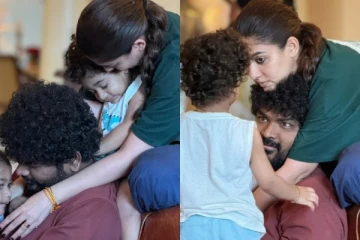 அன்பை பொழியும் நயன்தாரா.. ஷூட்டிங் செல்லும் முன் மகன்கள் உடன் இருக்கும் ஸ்டில்கள்