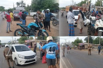 புதுக்குடியிருப்பில் மாடு குறுக்கிட்டதால் ஏற்பட்ட விபத்து! படுகாயமடைந்த இளைஞன்