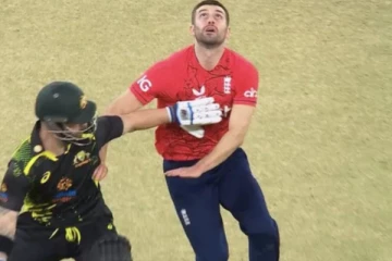 கேட்ச் பிடிக்க வந்த மார்க் வுட்...கையை வைத்து தடுத்த ஆஸ்திரேலியா வீரர் - என்ன நடந்தது?