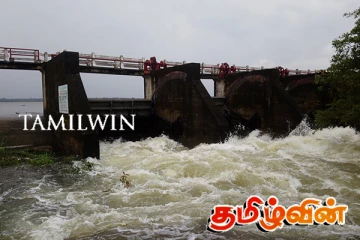 வவுனியா பாவற்குளத்தின் வான் கதவுகள் திறப்பு: வீதி போக்குவரத்துக்கு தடை