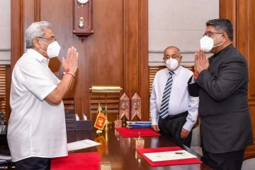 பதவியேற்றார் வடமாகாண புதிய ஆளுநர்