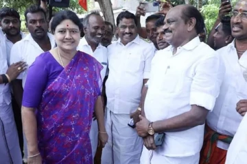 சசிகலாவை சந்தித்த  வைத்திலிங்கம் - எதர்ச்சியான சந்திப்பு  என விளக்கம்