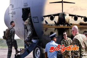 அமெரிக்காவின் C-130 விமானத்தில் இலங்கைக்குள் நுழைந்த 60 விசேட இராணுவம்!