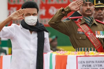 குன்னூர் ஹெலிகாப்டர் விபத்து: முதலமைச்சர் முக ஸ்டாலின் இரங்கல் கடிதம்