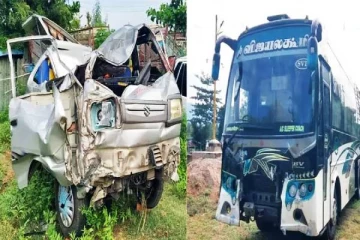 சேலம் அருகே கோர விபத்து 6 பேர் உயிரிழப்பு