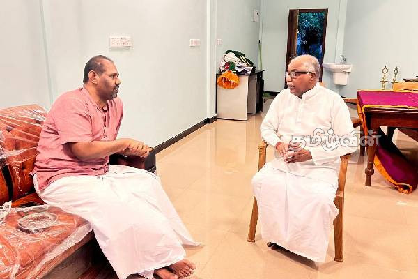 ஆறுதிருமுருகன் ஐயாவுடன் கஜேந்திரகுமார் எம்.பி கலந்துரையாடல் | Gajendrakumar Mp Meet With Dr Aruthirumurugan
