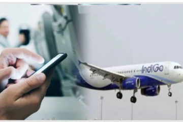 நடுவானில் செல்போன் வெடித்ததால் பரபரப்பு - அவசர அவசரமாக விமானம் தரையிறக்கம்