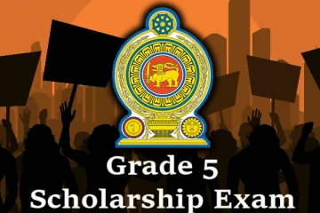 புலமைப்பரிசில் பரீட்சை விவகாரம் : ஆர்பாட்டத்தில் குதித்த பெற்றோர்