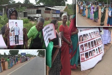 கிளிநொச்சியில் வலிந்து காணாமல் ஆக்கப்பட்டவர்களுக்காக கவனயீர்ப்பு போராட்டம்