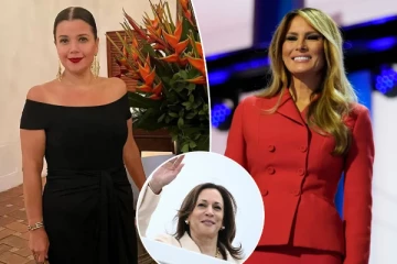 கமலா ஹரிஸ் குறித்து மோசமான விமர்சனம்: பதிலுக்கு மெலானியா ட்ரம்பின் ஆடையில்லா புகைப்படம் வெளியானது